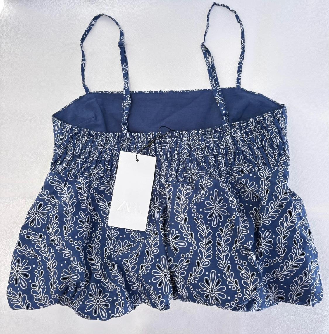TOP WITH RUBBERISED CUTWORK EMBROIDERY - Image 2