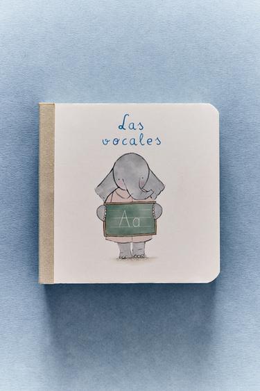 LIBRO INFANTIL ELEFANTE VOCALES - Multicolor de Zara