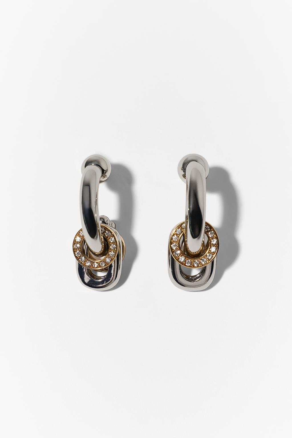 MIXED HOOP EARRINGS