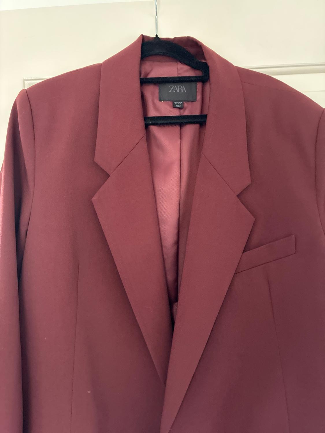 OVERSIZED DOUBLE-BREASTED BLAZER - Image 2