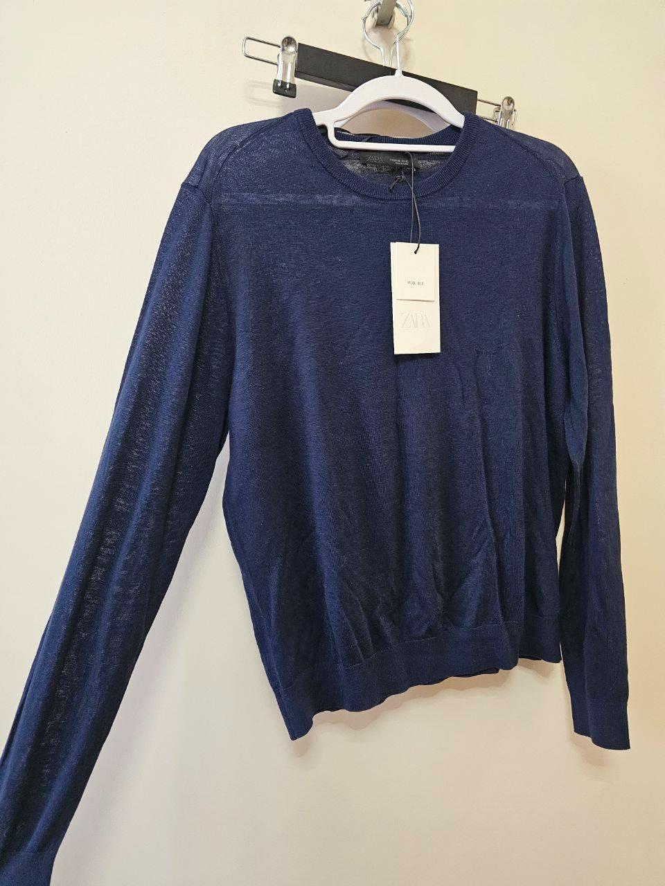EXTRA-FINE WOOL AND SILK JUMPER - Image 2
