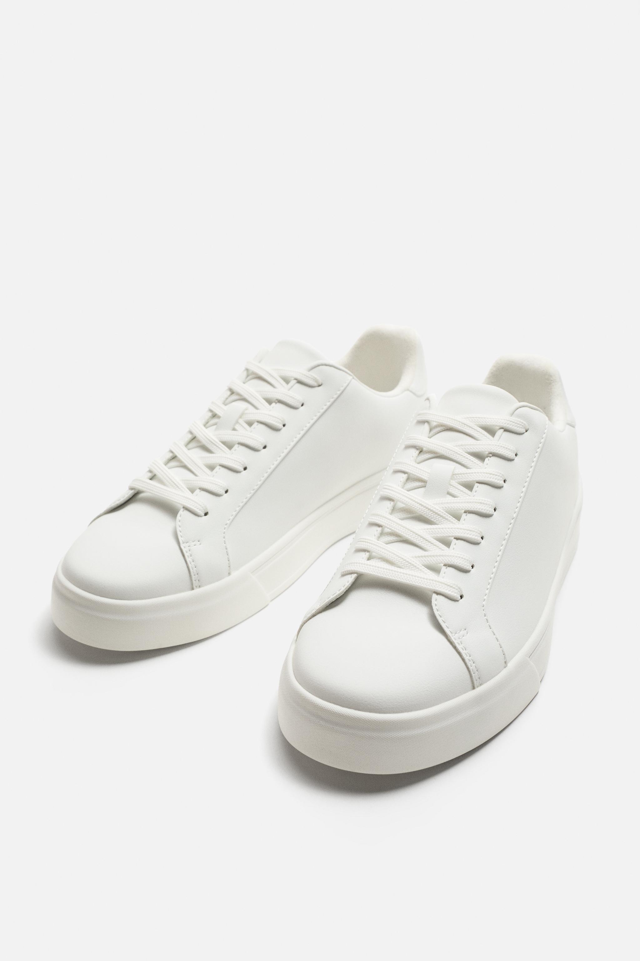 【ZARA】レザーレースアップスニーカー | 2227/520/001 レースアップ ZARA(ザラ) - 海外通販のBUYMA