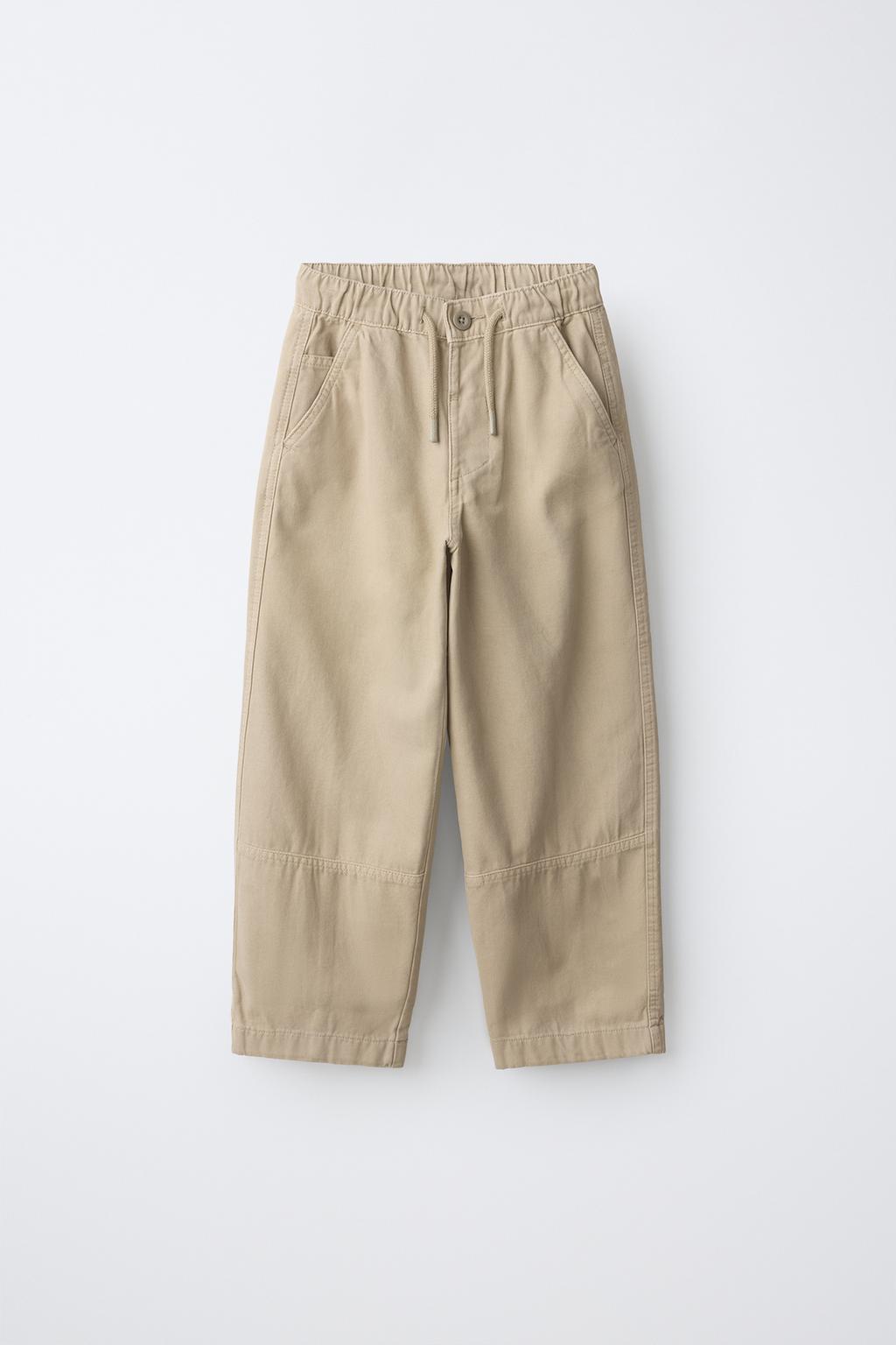 CANVAS BAGGY TROUSERS