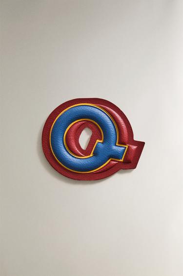 LEDER-PATCH BUCHSTABE Q - Bunt von Zara - Bild 0
