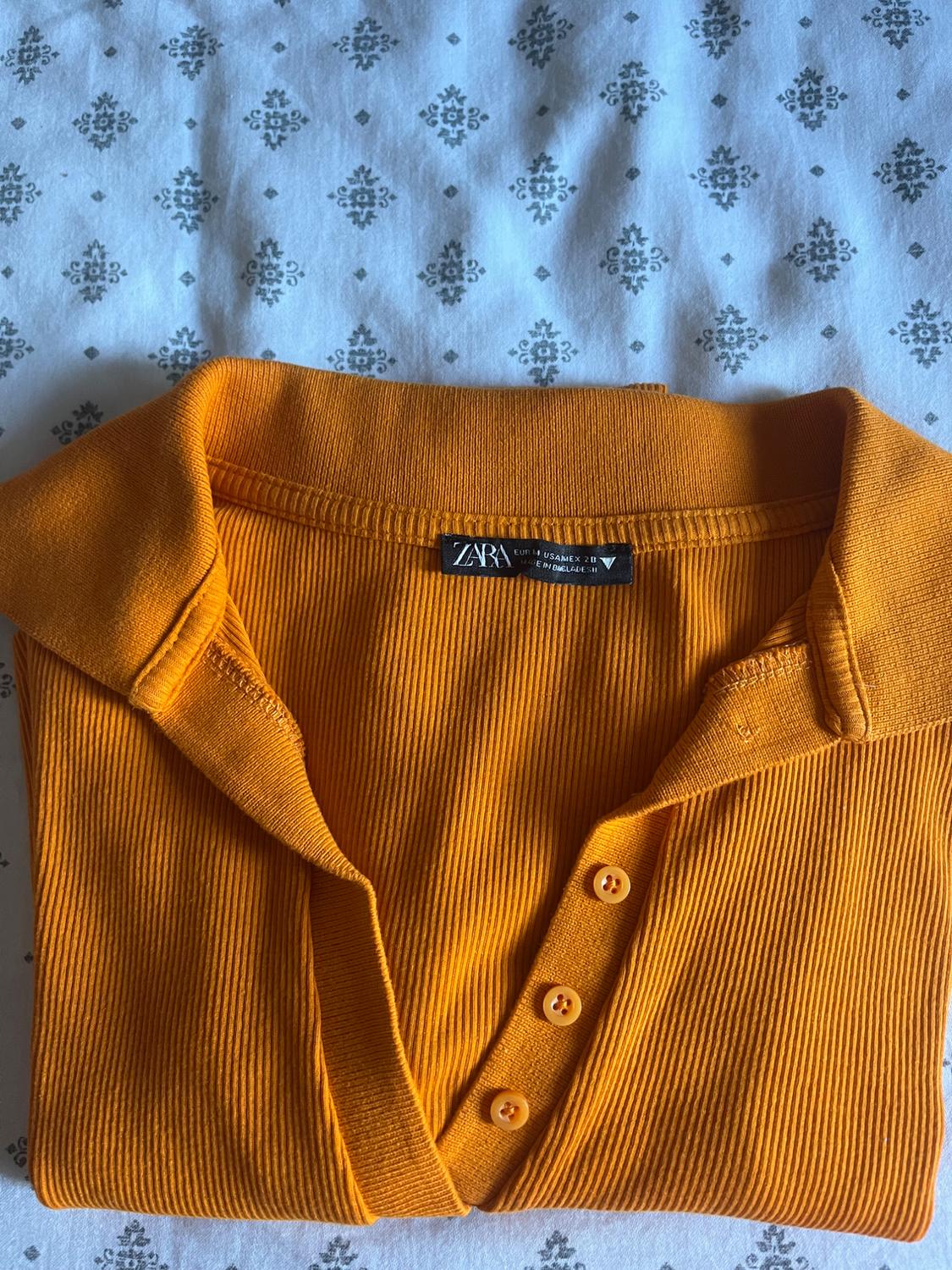 POLO SHIRT WITH RIBBED TRIMS - Image 4