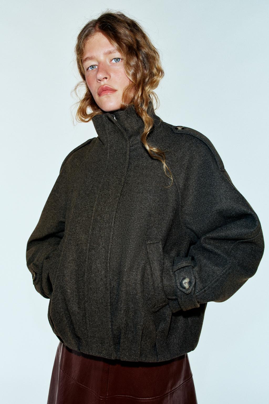 TAB DETAIL BOMBER JACKET