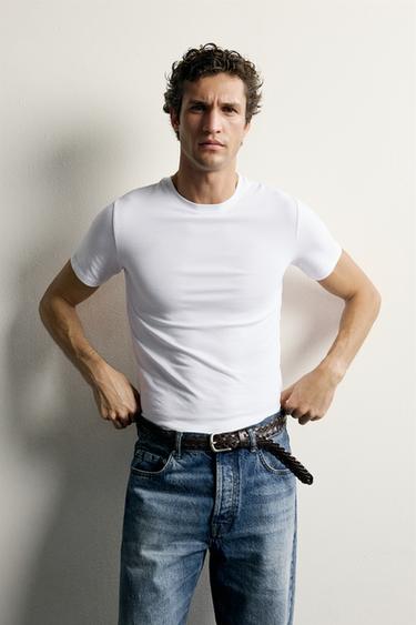 SLIM-FIT T-SHIRT /01 — White 2