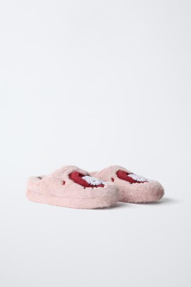 HELLO KITTY © SANRIO HOUSE SLIPPERS - Pink by Zara - Image 1