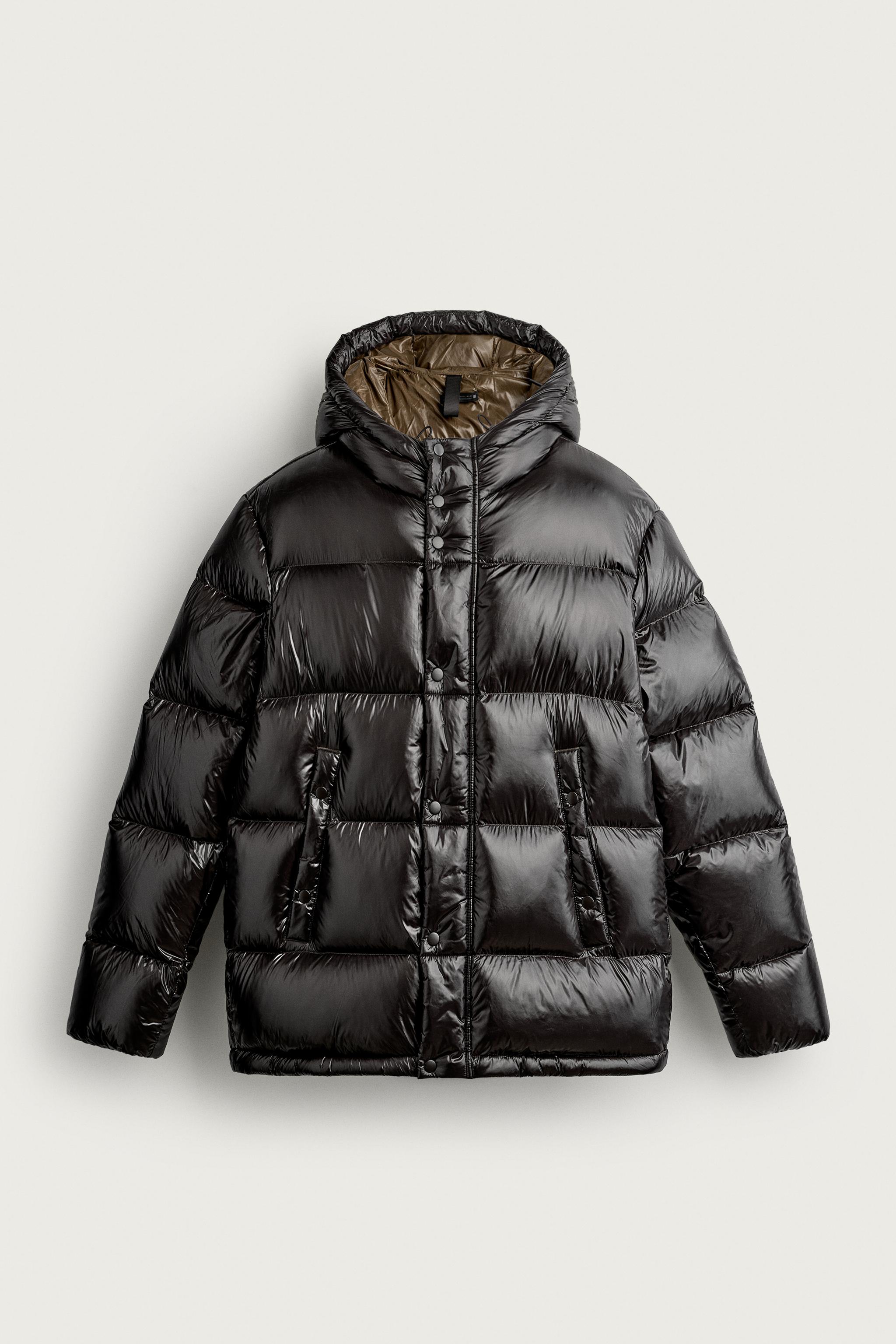 WATER-REPELLENT LONG 80% DOWN - 20% FEATHER JACKET