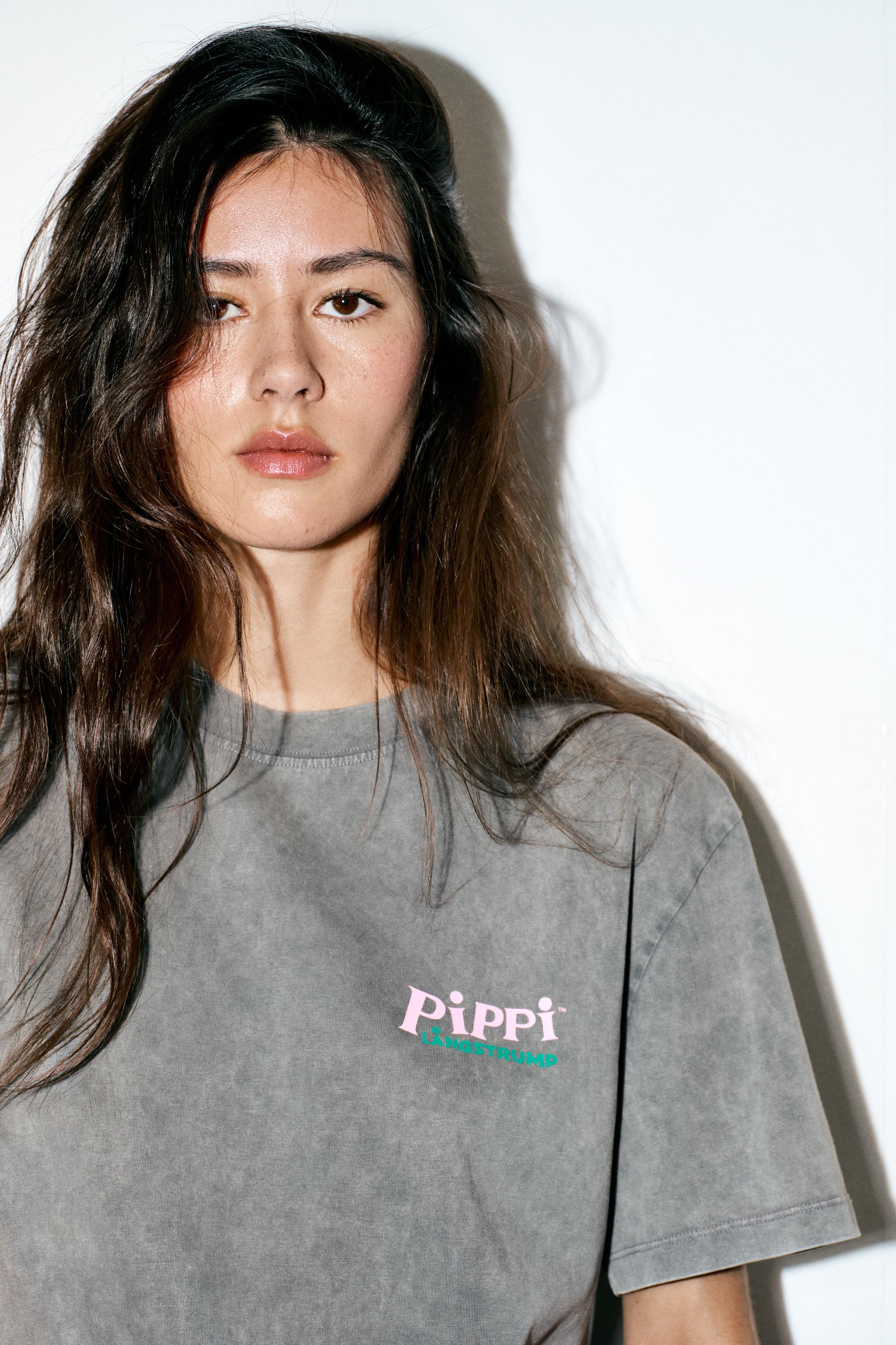 PIPPI LÅNGSTRUMP™ WASHED EFFECT T-SHIRT