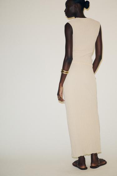 TOP TEXTURÉ - Jaune clair de Zara - Image 3