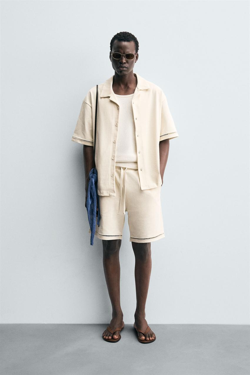 COMFORT EYELET SHORTS