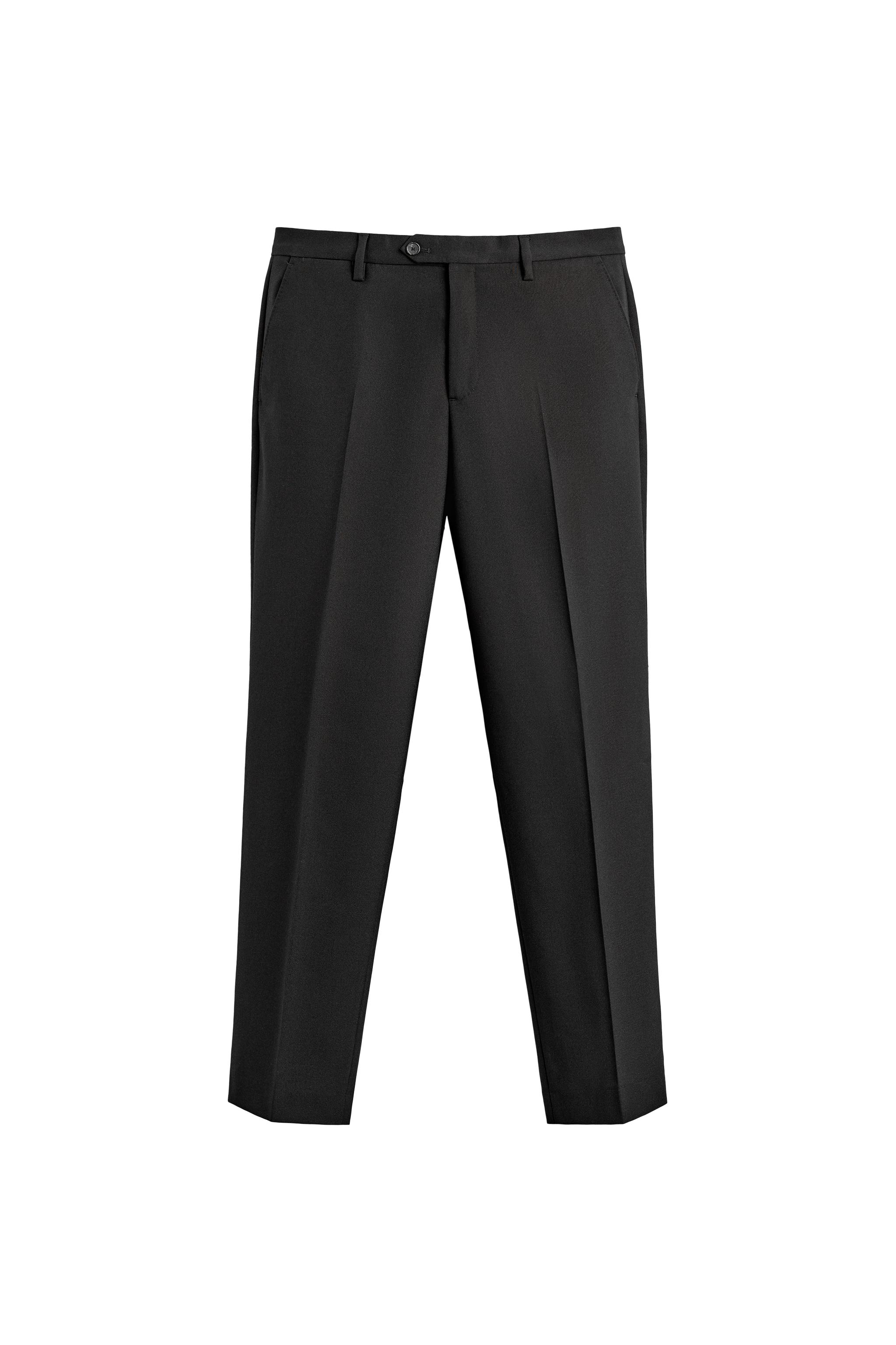 100% WOOL SUIT PANTS