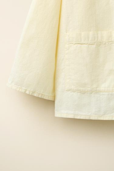 CHEMISE PLIS CRÉÉE PAR CARAMEL LONDON X ZARA - Citron vert de Zara - Image 3