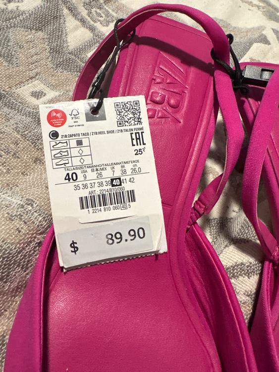 SHIMMERY SLINGBACK HEELS - Image 5