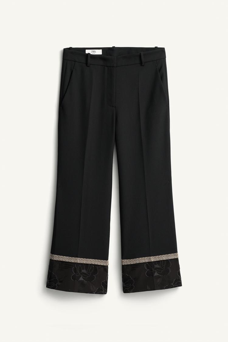 Pantalon combinado jacquard limited edition