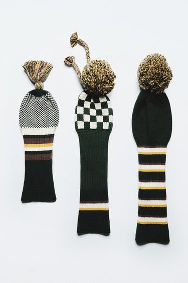 HOUSSE CLUB DE GOLF EN TRICOT - Multicolore de Zara - Image 4