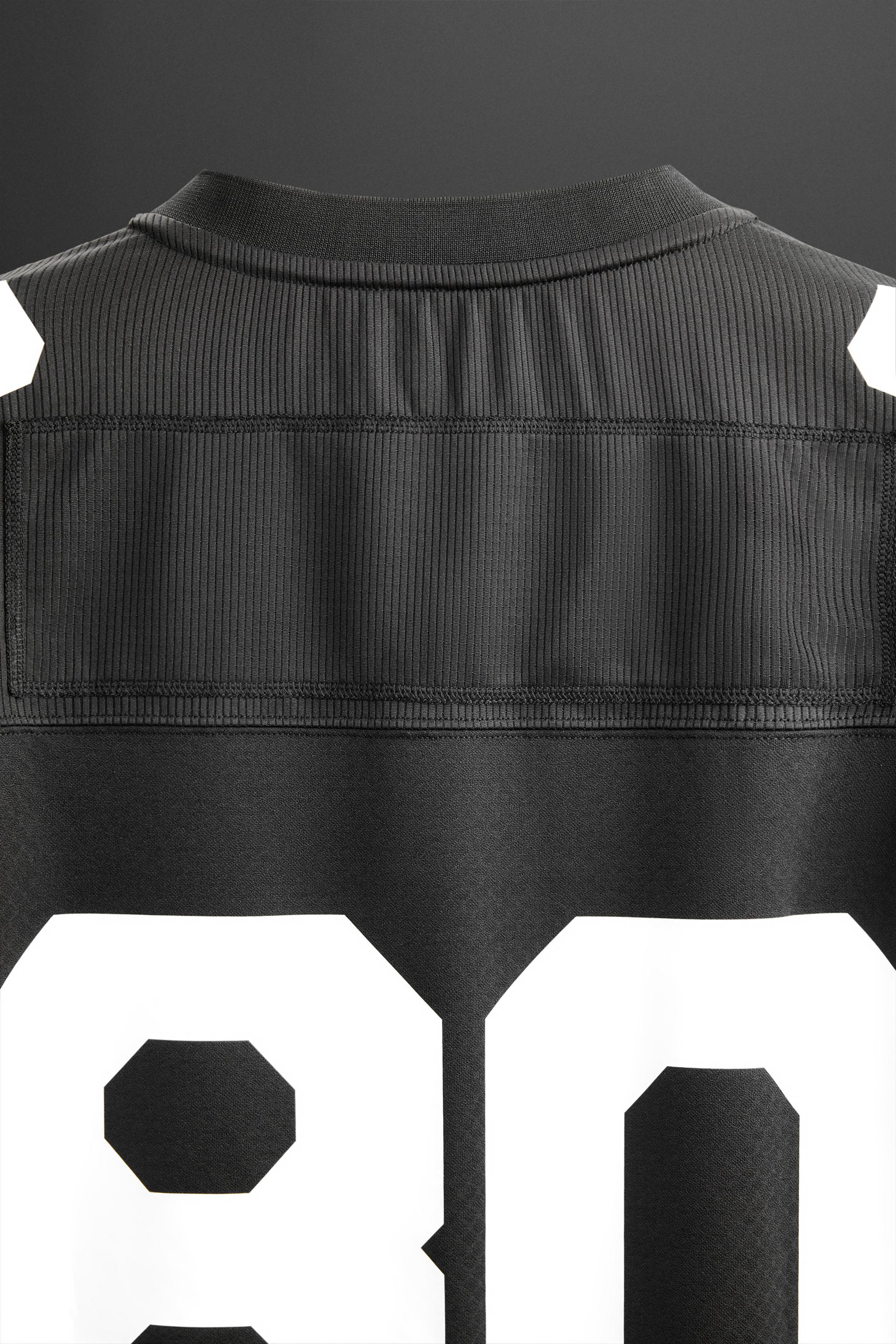 FOOTBALL JERSEY - Black | ZARA Canada