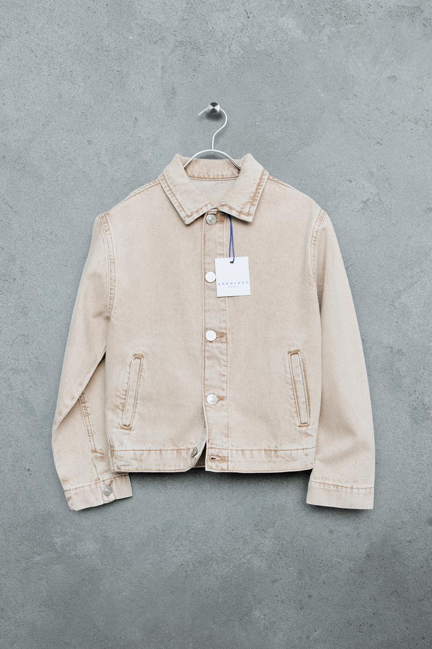 STORIESZ - デニムジャケット - ベージュ | ZARA Japan / 日本