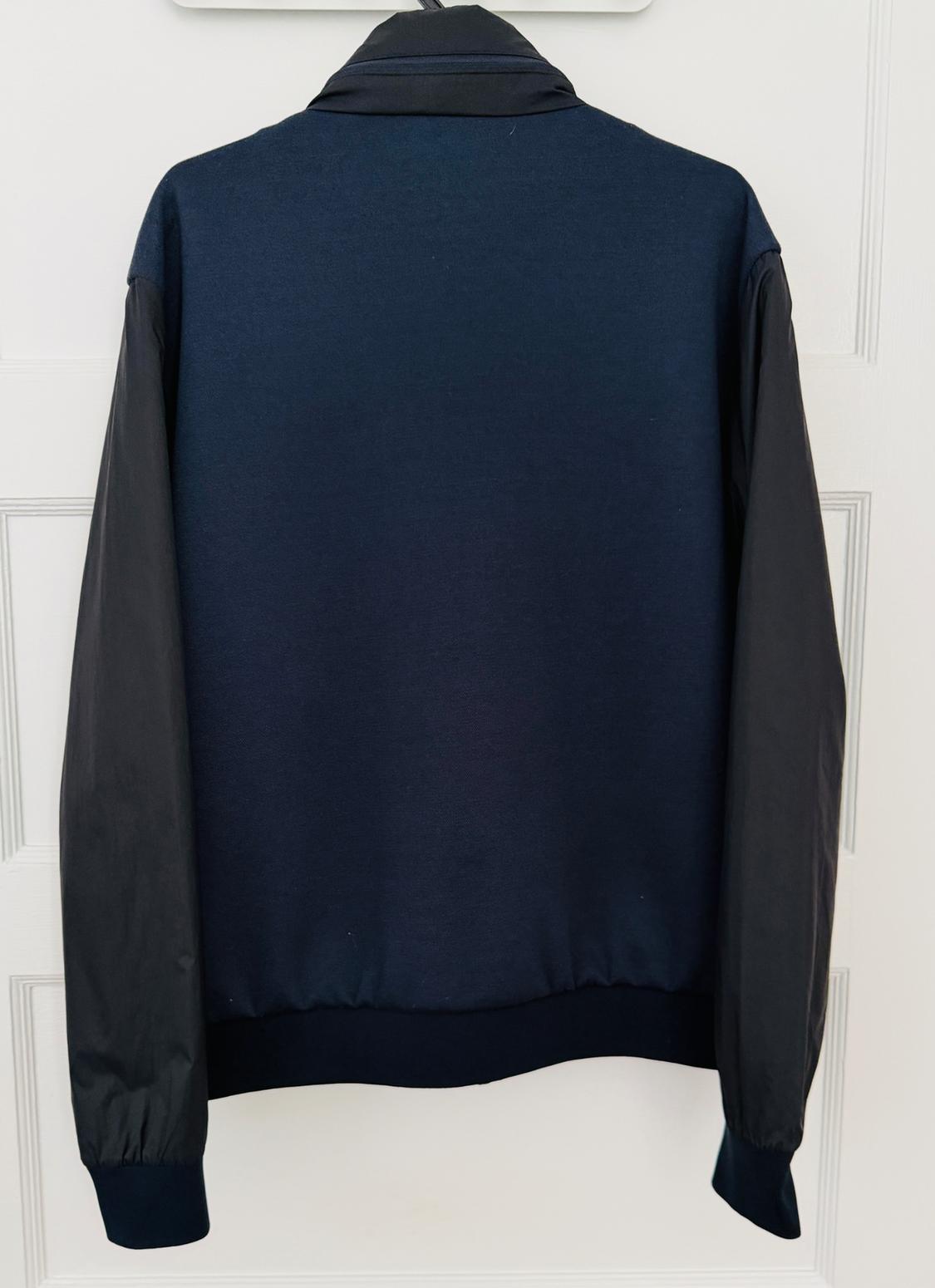 CONTRASTING TEXTURED WEAVE JACKET - Image 2