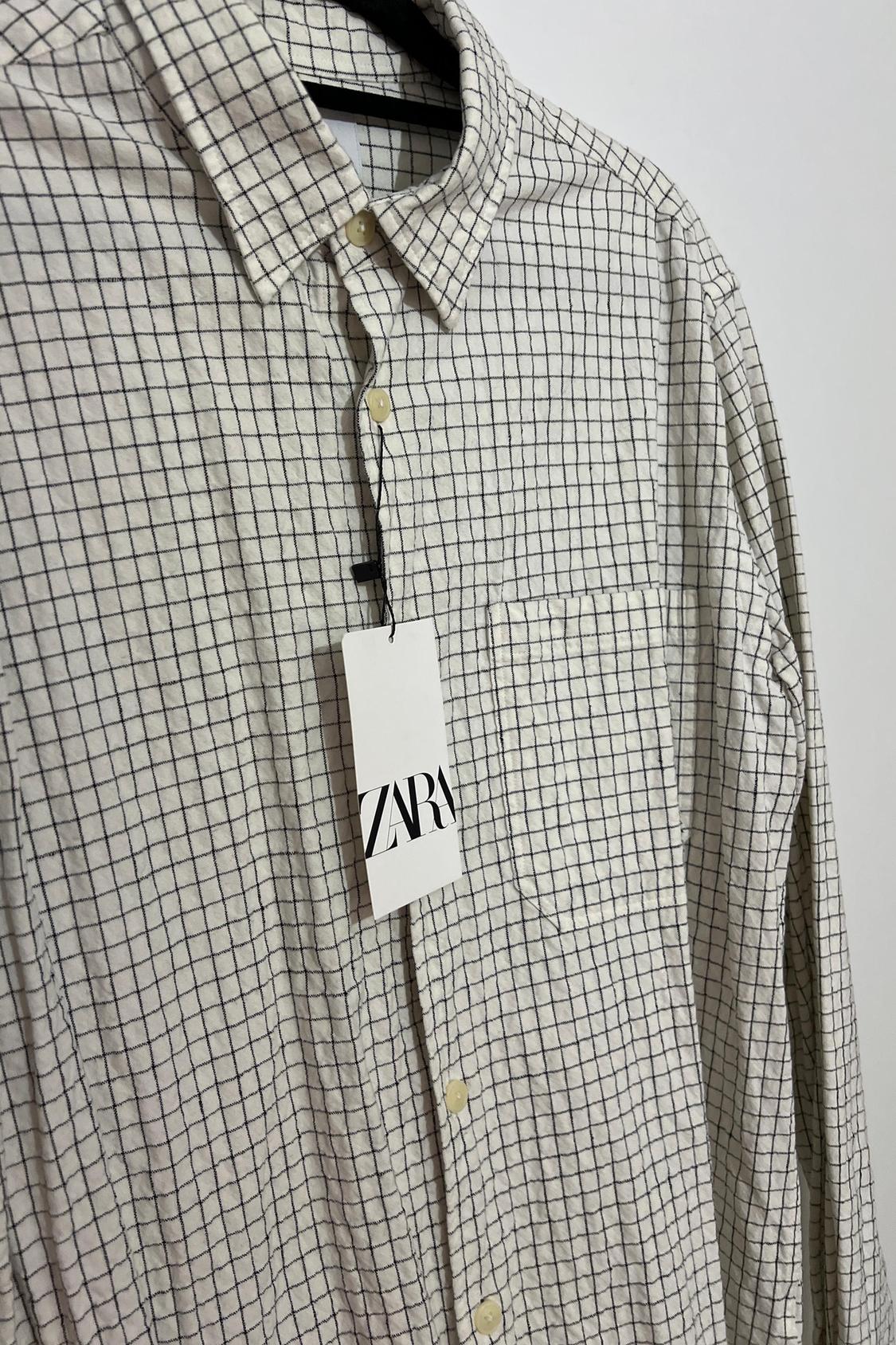 CREASED-EFFECT CHECK SHIRT - Image 2