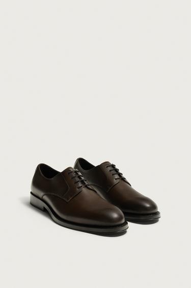 ZAPATO VESTIR - Marrón de Zara