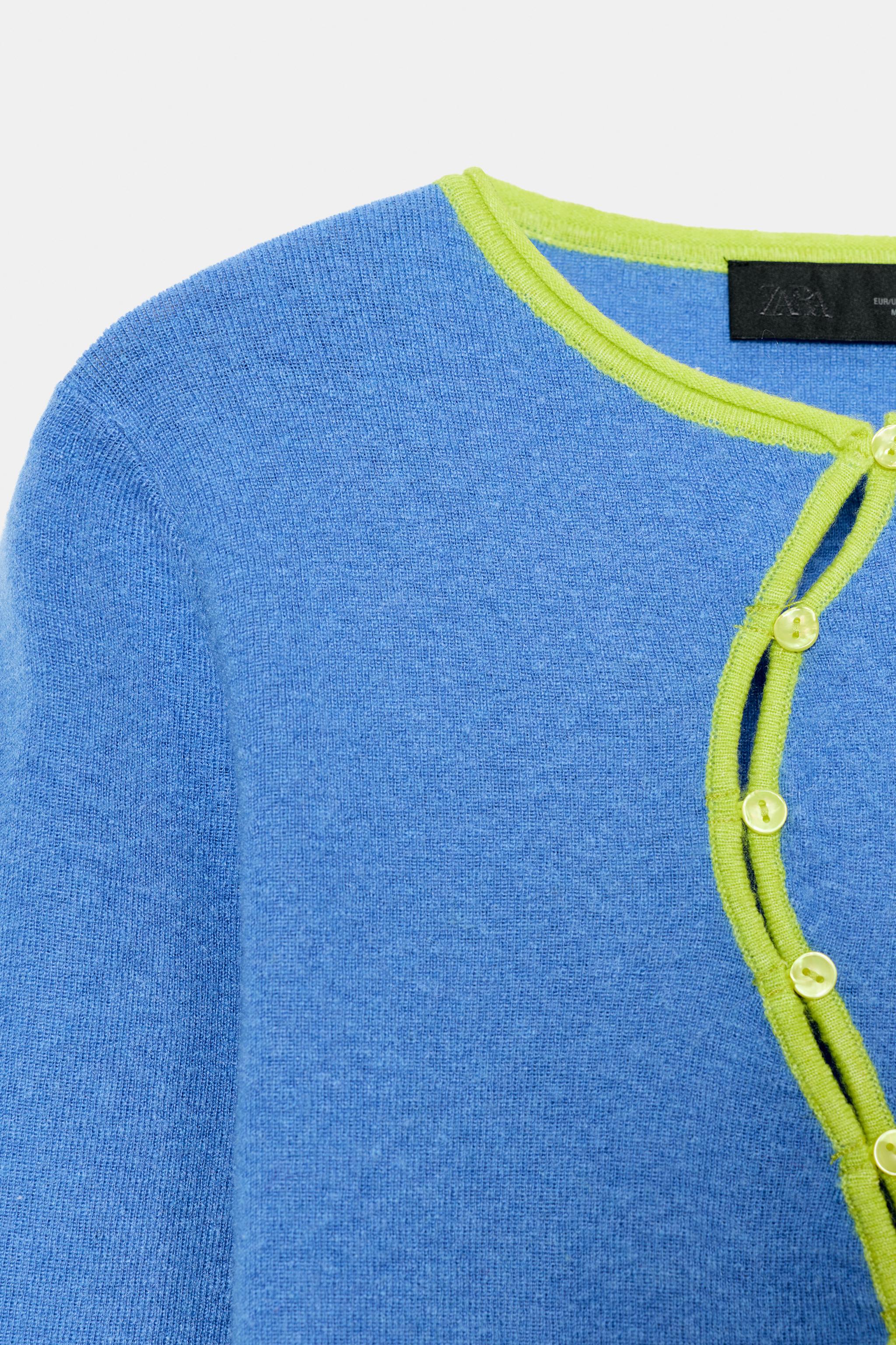GILET EN MAILLE CROISÉ