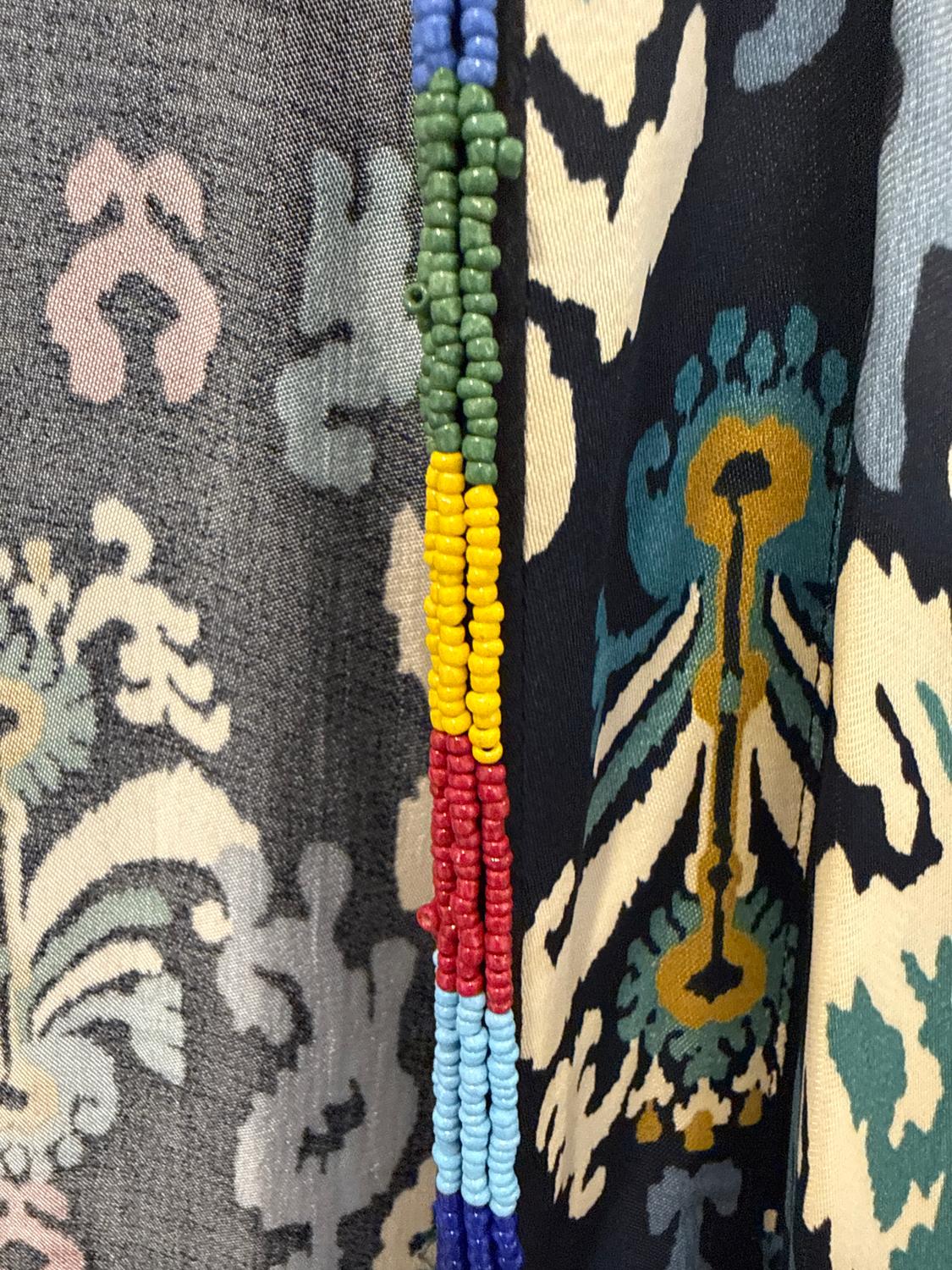 KIMONO ESTAMPADO ABALORIOS - Image 4
