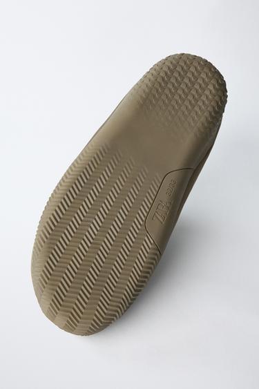 PADDED TRAINERS - Khaki Green by Zara - Image 6