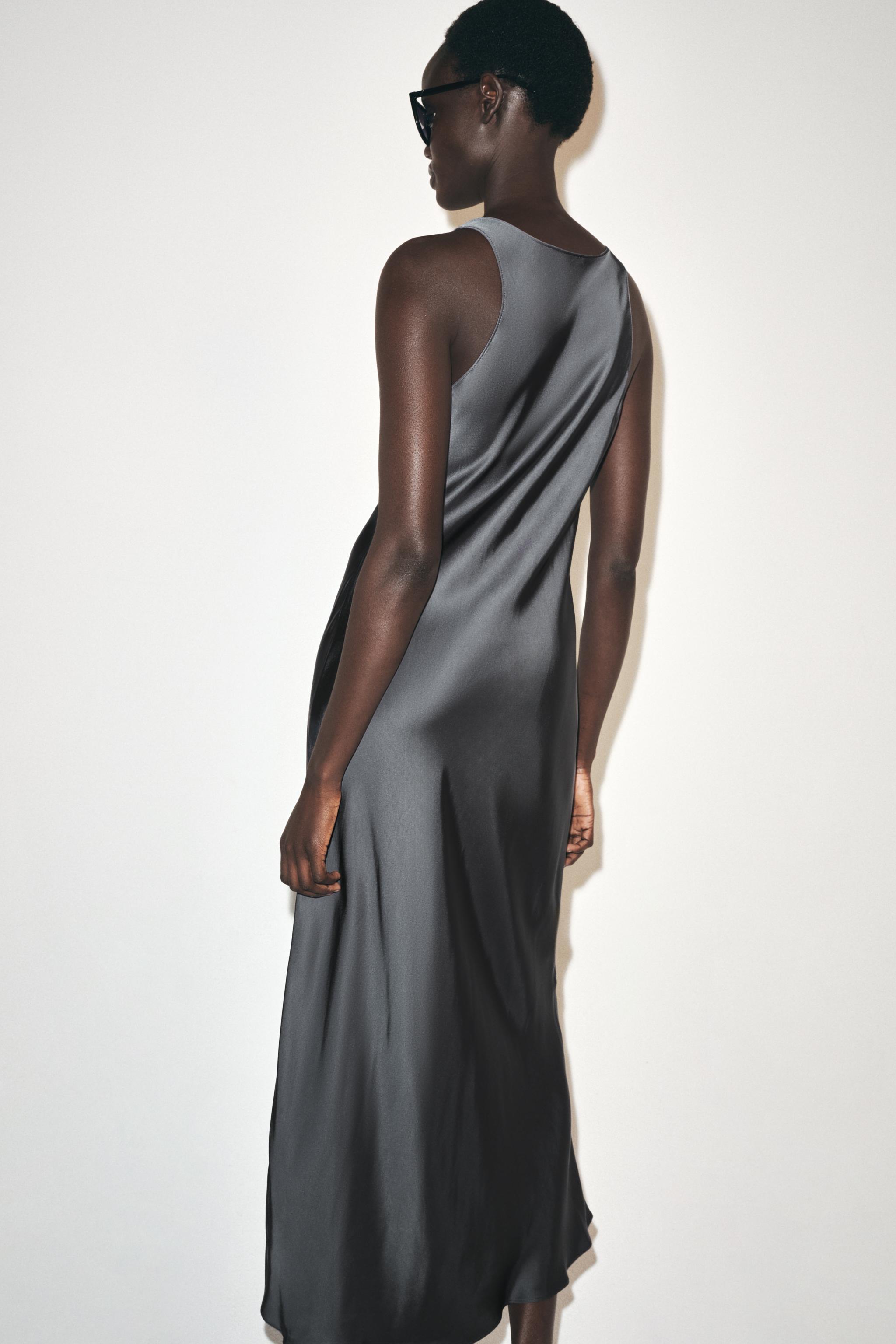 ROBE LONGUE SATINÉE ZW COLLECTION