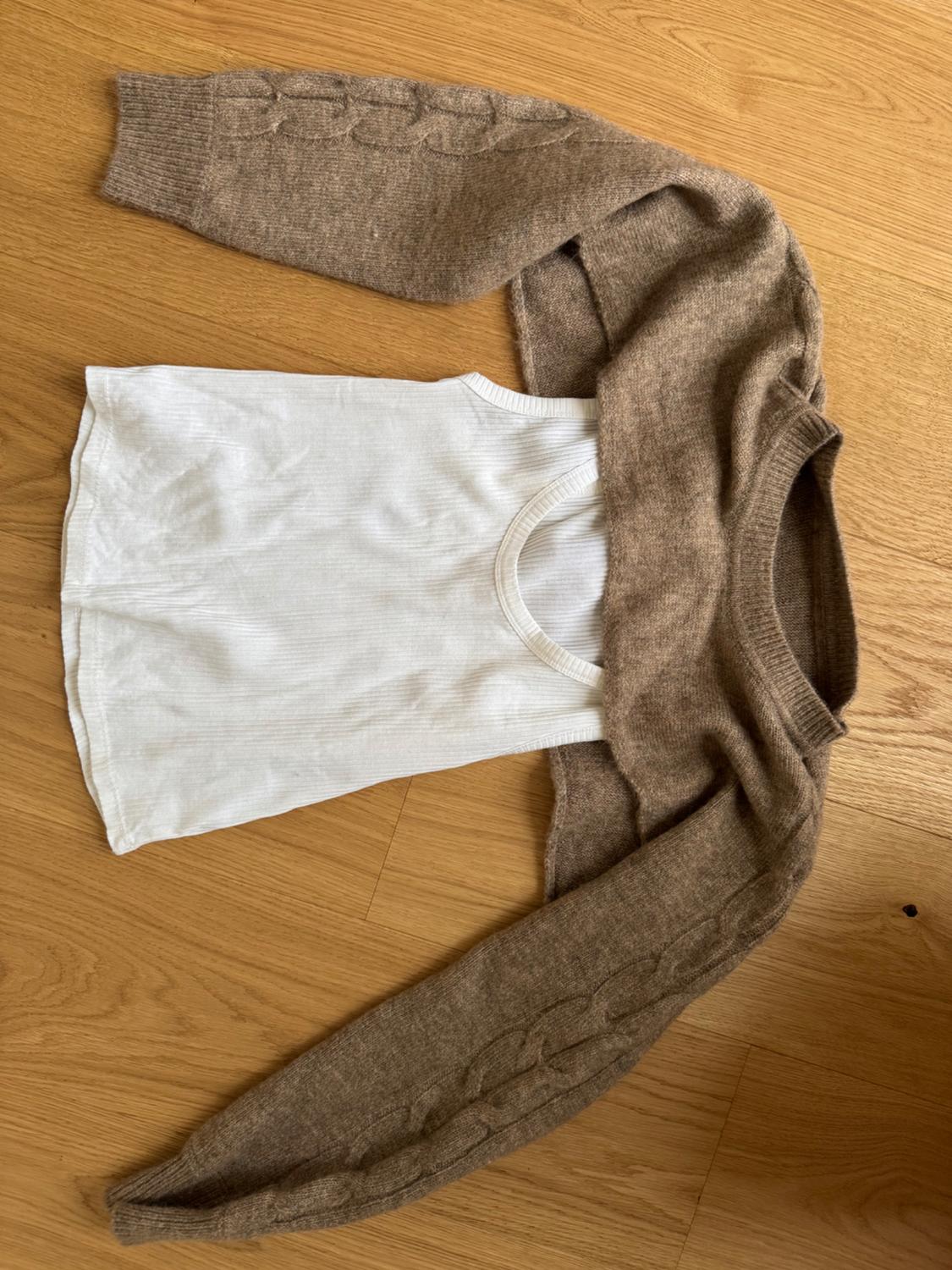 CONTRAST TOP WITH T-SHIRT - Image 2