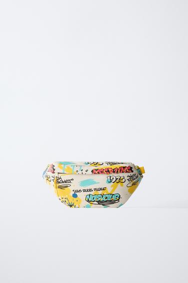 GRAFFITI BELT BAG - White by Zara - Image 0