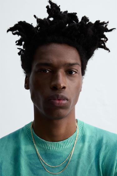 GRAPHIC PRINT KNIT T-SHIRT © OTIS KWAME KYE QUAICOE - Blue by Zara - Image 4