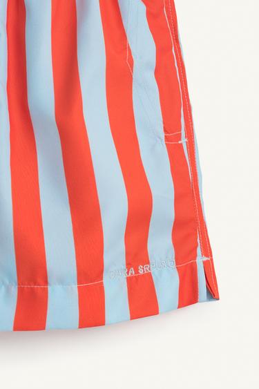 Zara BY SWMSHRT 16 - Coral red