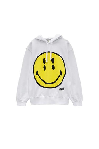 SMILEY® HAPPY COLLECTION OVERSIZE HOODIE