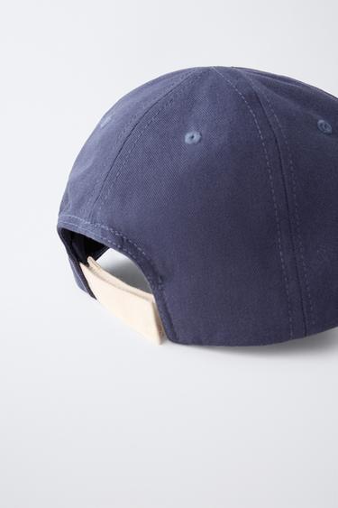 VARSITY CAP WITH EMBROIDERED TEXT - Blue by Zara - Image 2
