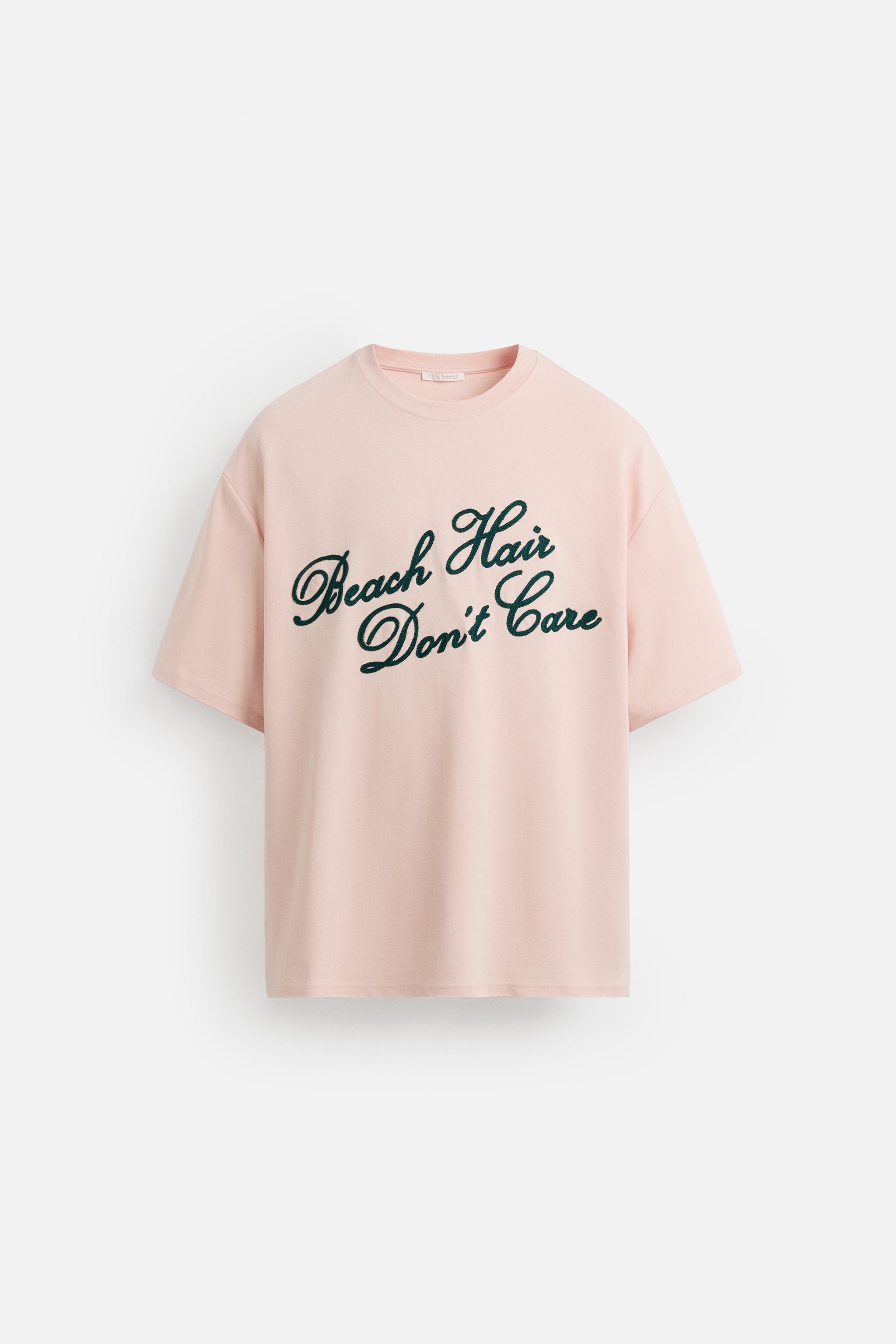 T-SHIRT INSCRIPTION BRODÉE