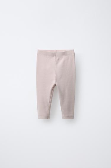 TWO-PACK OF PLAIN LEGGINGS - Pink by Zara - Image 1