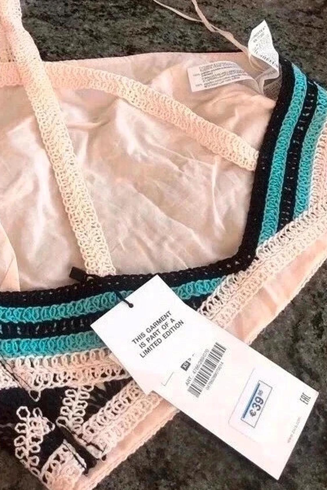 CROCHET HALTER NECK TOP - Image 2