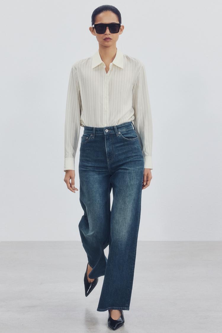 Jeans zw collection comfort wide leg tiro alto