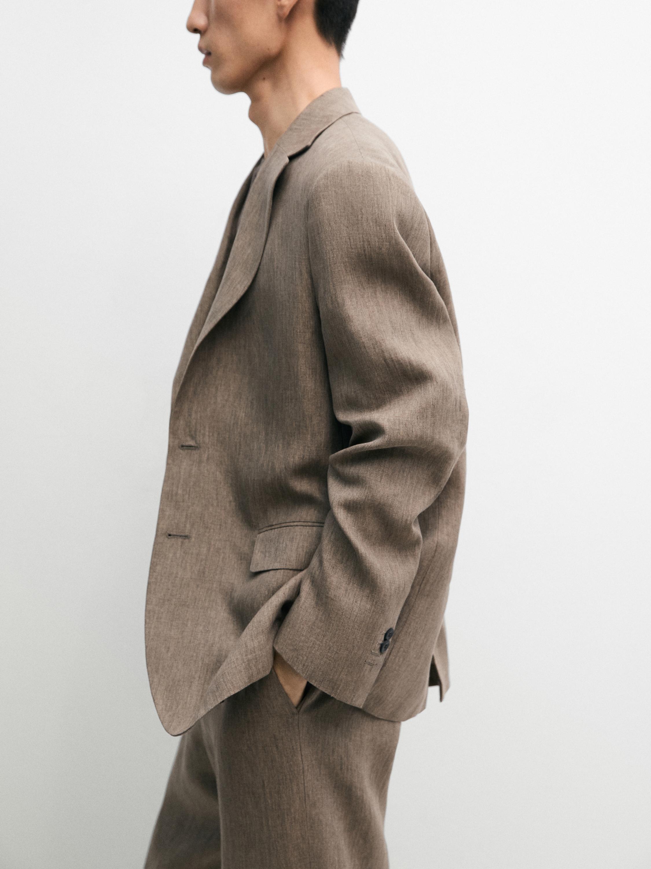 Veste de costume 100 % lin