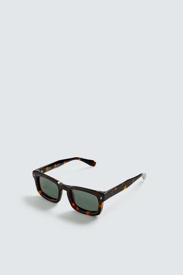 LUNETTES DE SOLEIL RECTANGULAIRES - Écaille de Zara - Image 5