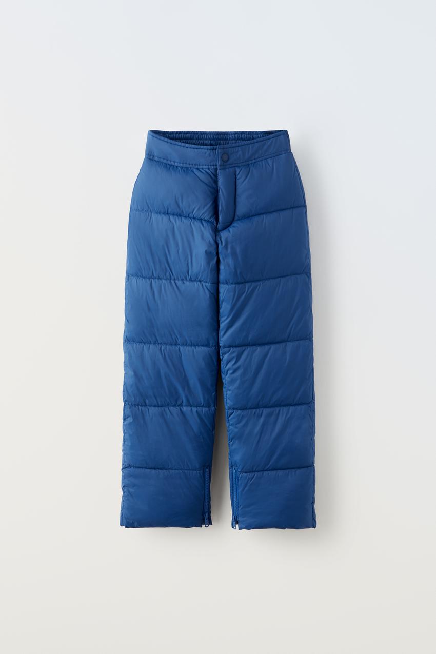 QUILTED PANTS SNOW COLLECTION - Blue