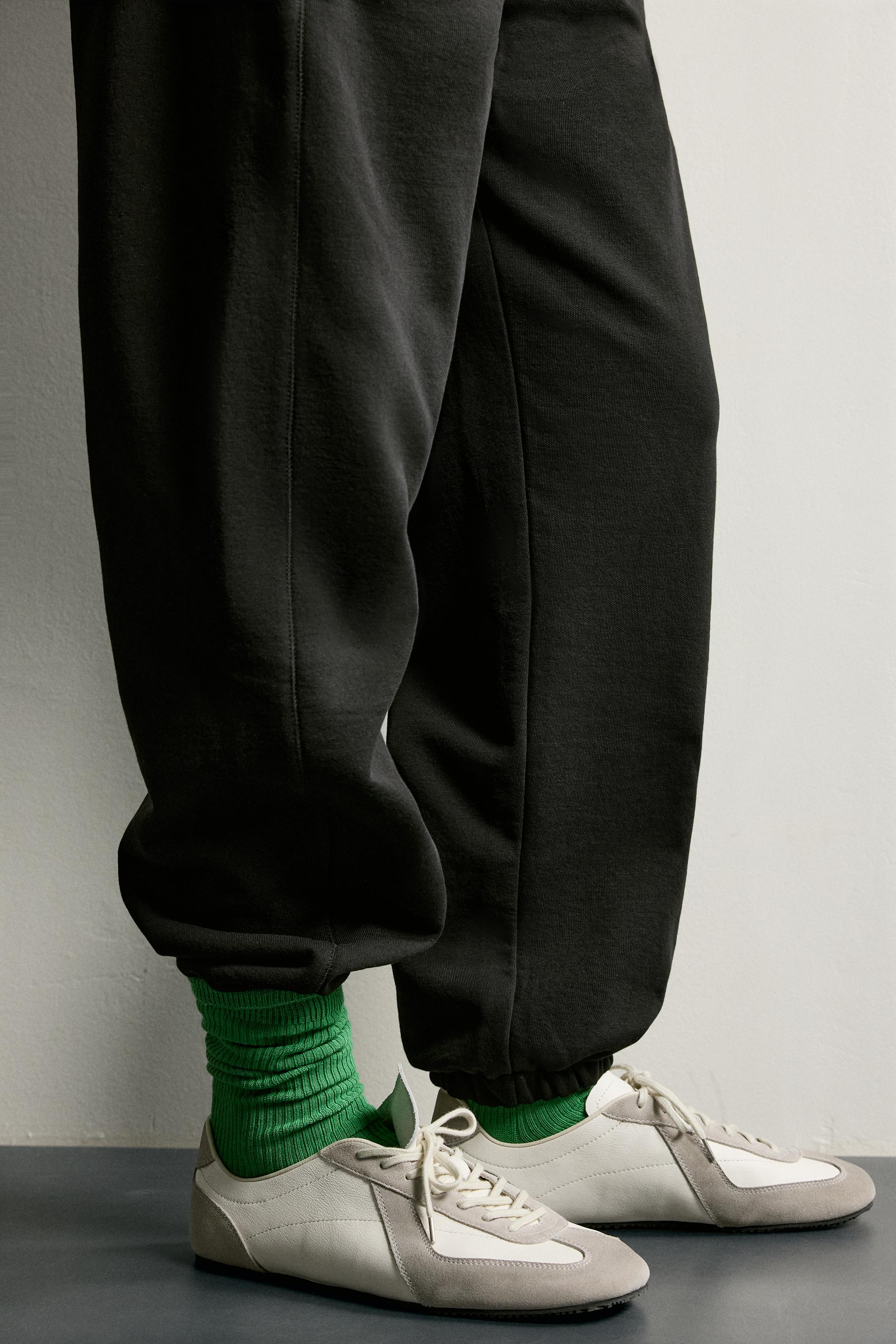 Мужские брюки Zara BASIC JOGGER PANTS — фото 5