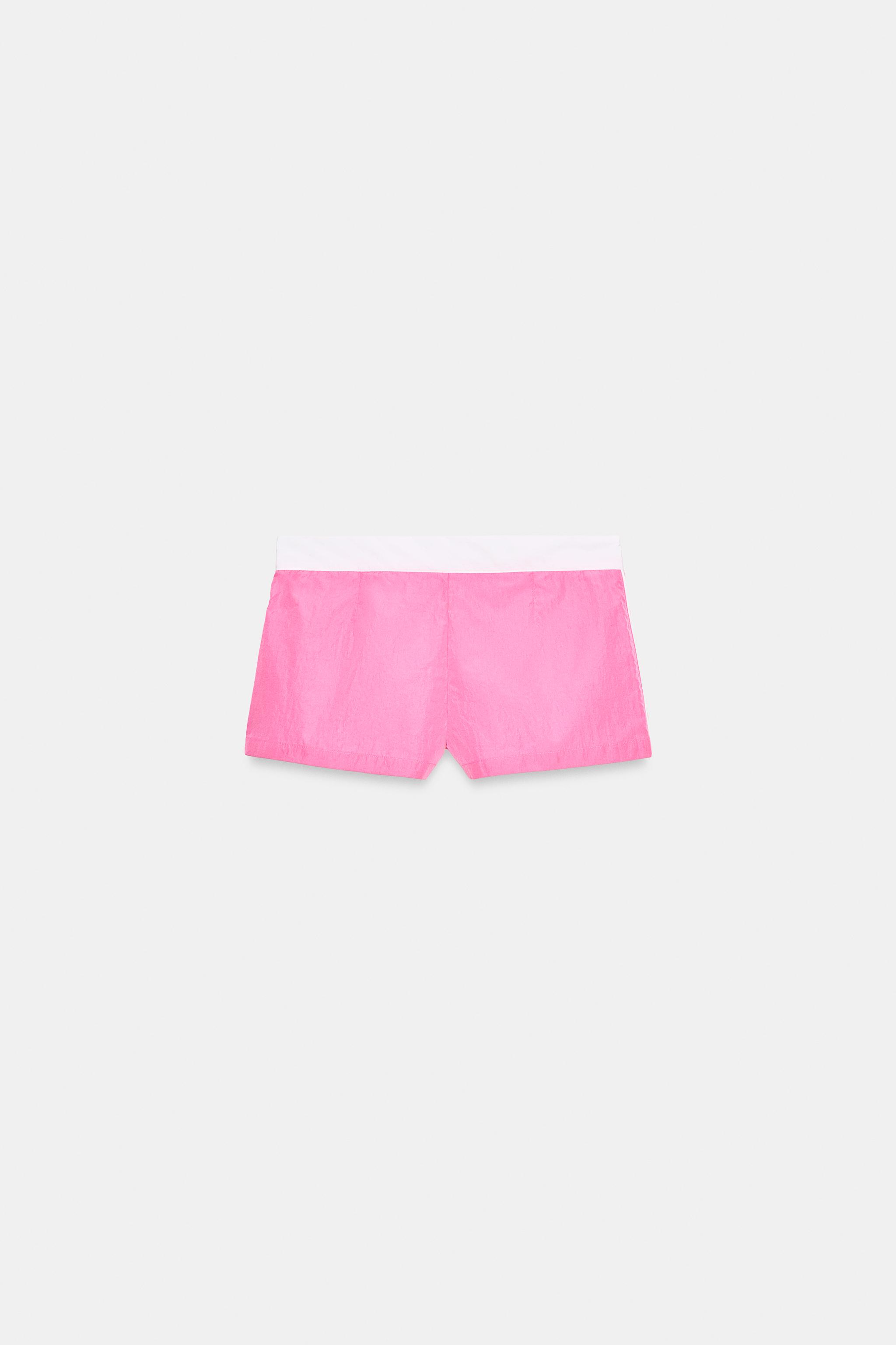 SHORT NYLON À CORDONS