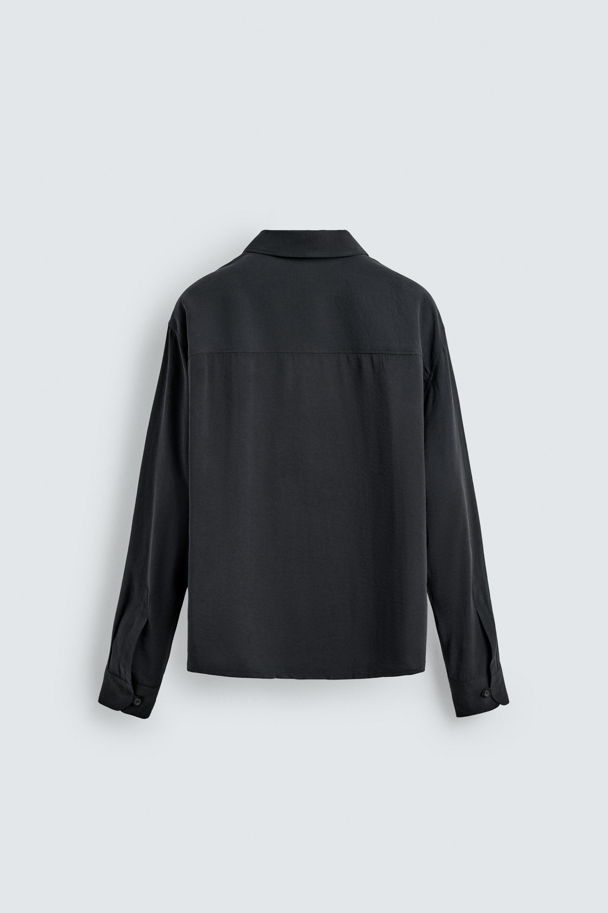 RELAXED FIT FLOWY SHIRT