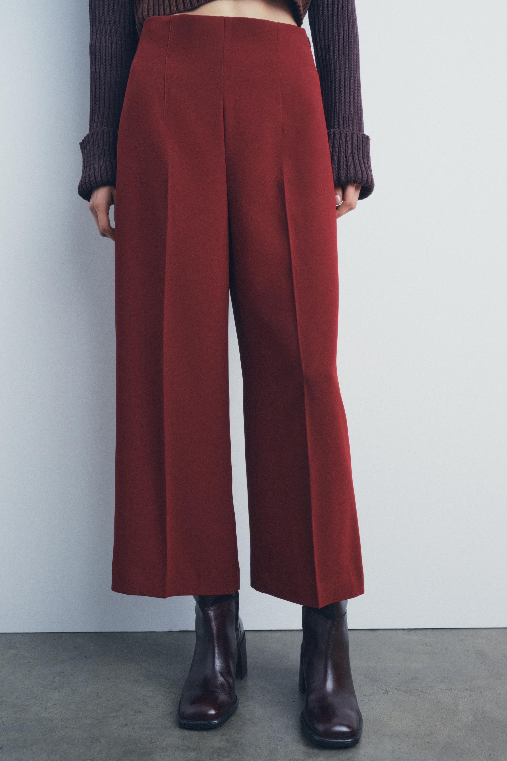 Pantalon jupe culotte zara hotsell