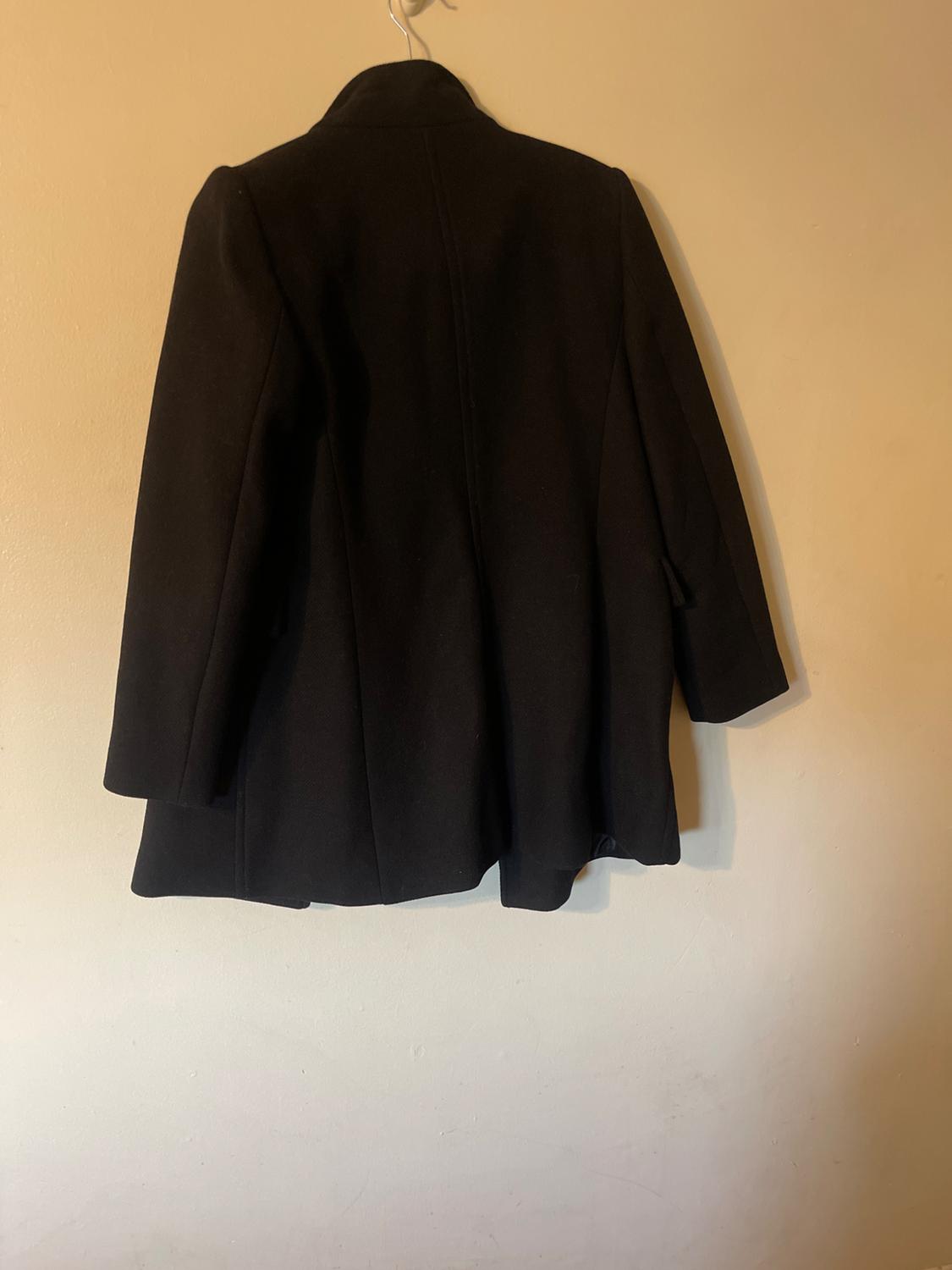 DOUBLE BREASTED WOOL BLEND COAT - Image 3