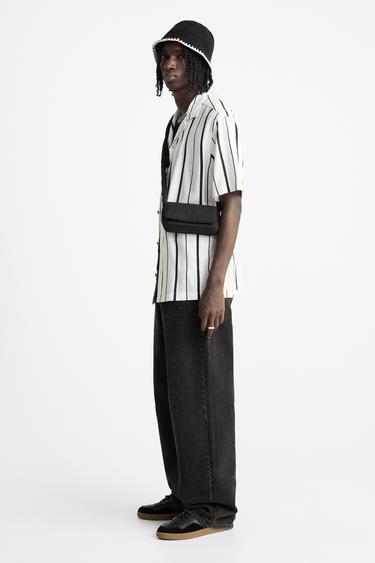 СУМКА ИЗ НЕЙЛОНА С ПЛЕЧЕВЫМ РЕМНЕМ — Черный от Zara — изображение 0