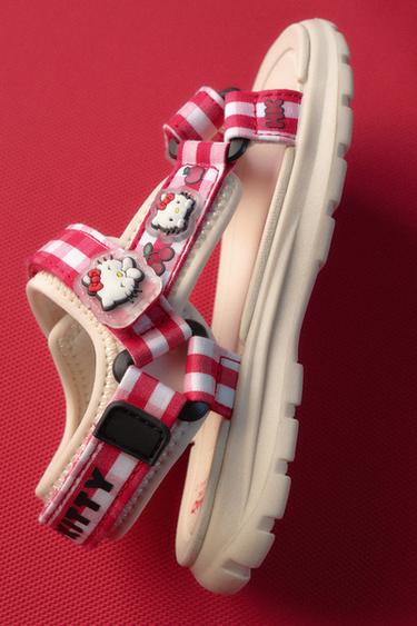 HELLO KITTY © SANRIO TECHNICAL SANDALS — Red 1